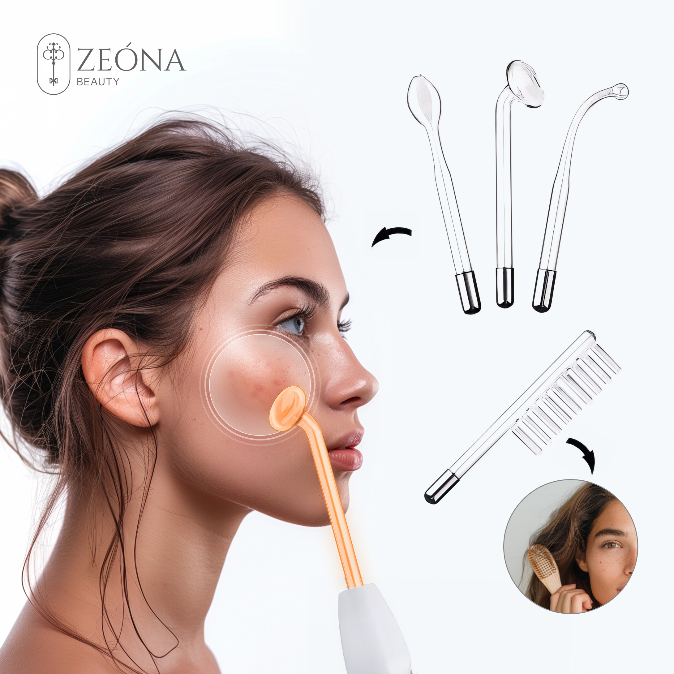 Zeona Beauty - Frekanslı Tarak Paketi