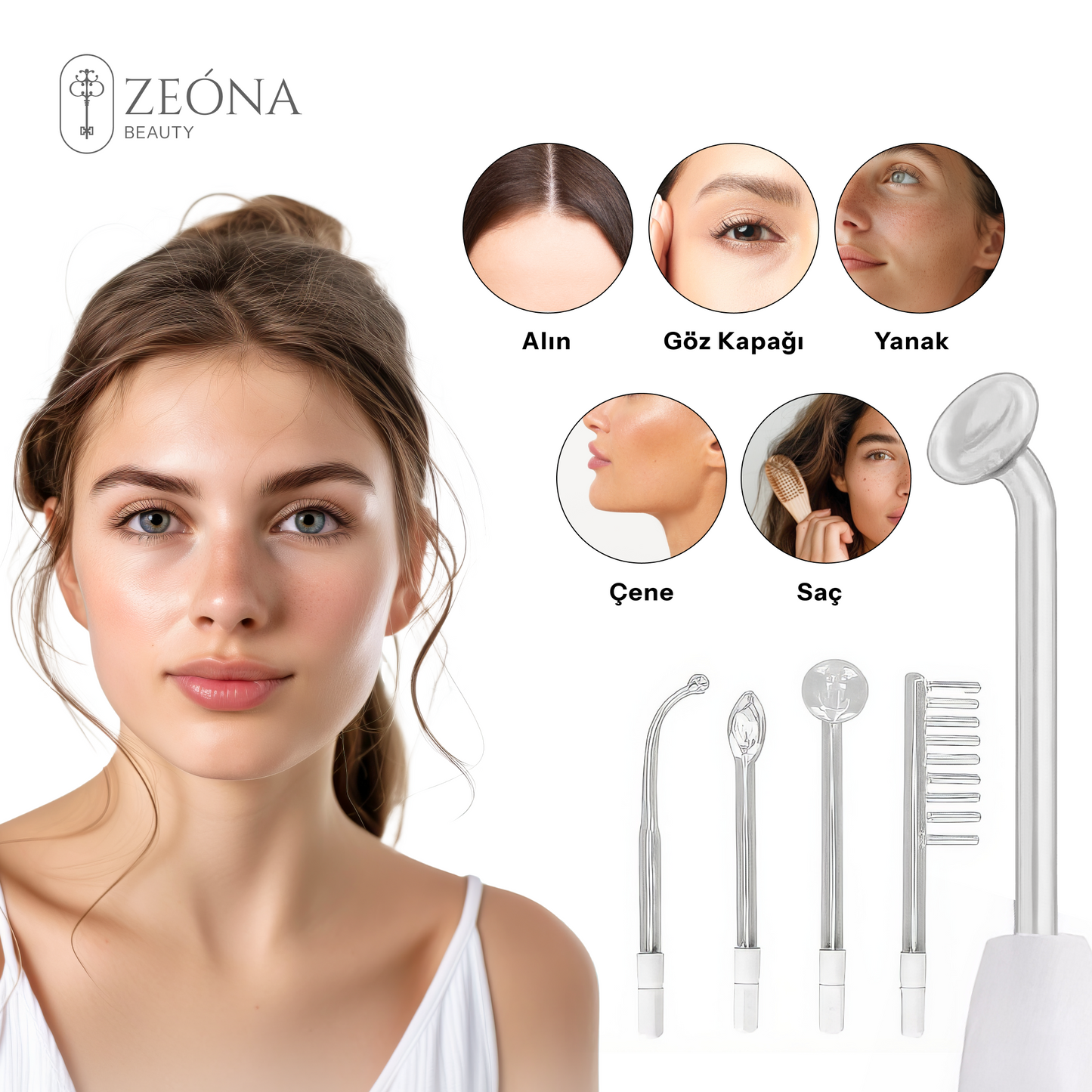 Zeona Beauty - Frekanslı Tarak Paketi