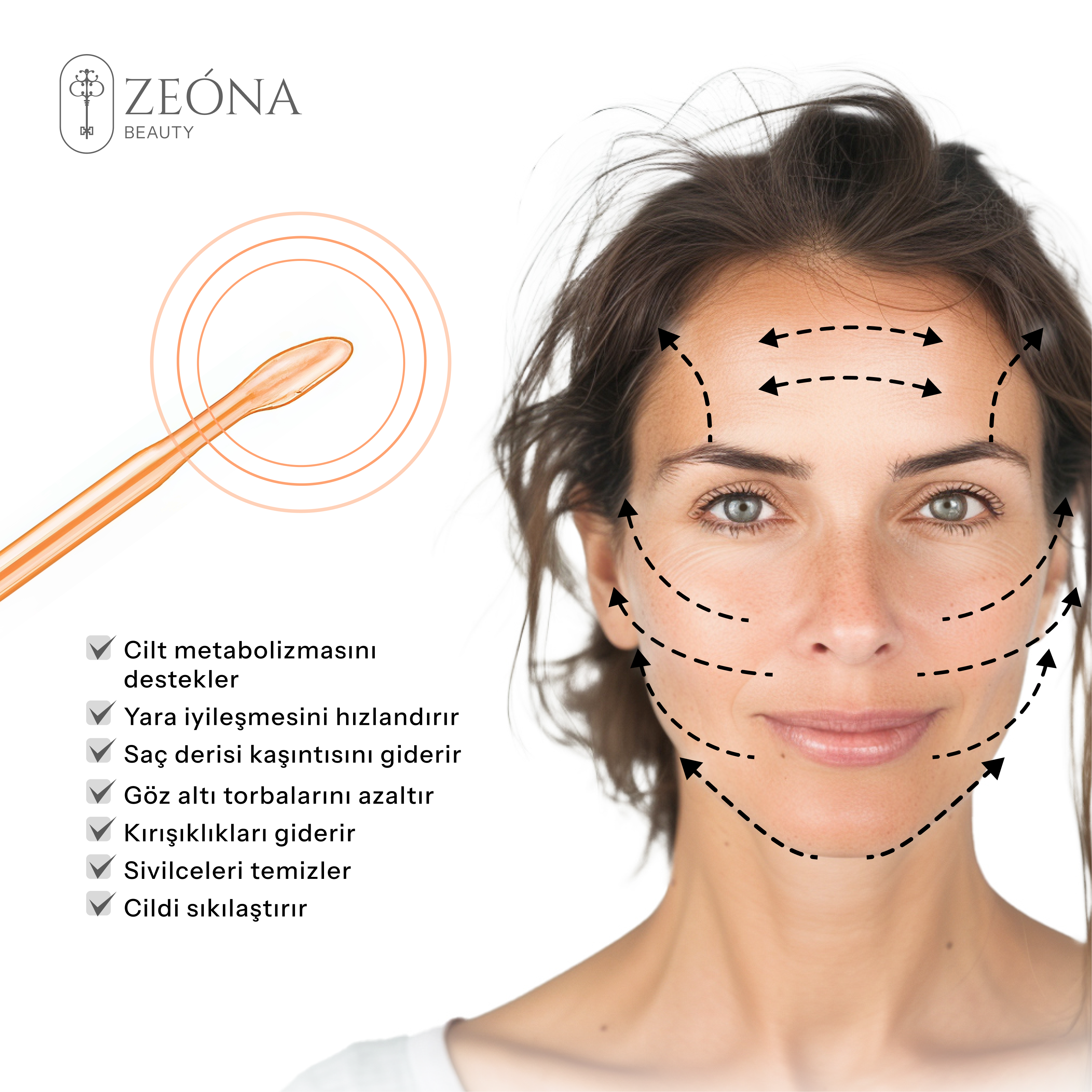 Zeona Beauty - Frekanslı Tarak Paketi